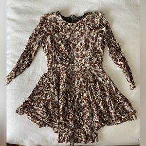 H&M Abstract Patterned Dress